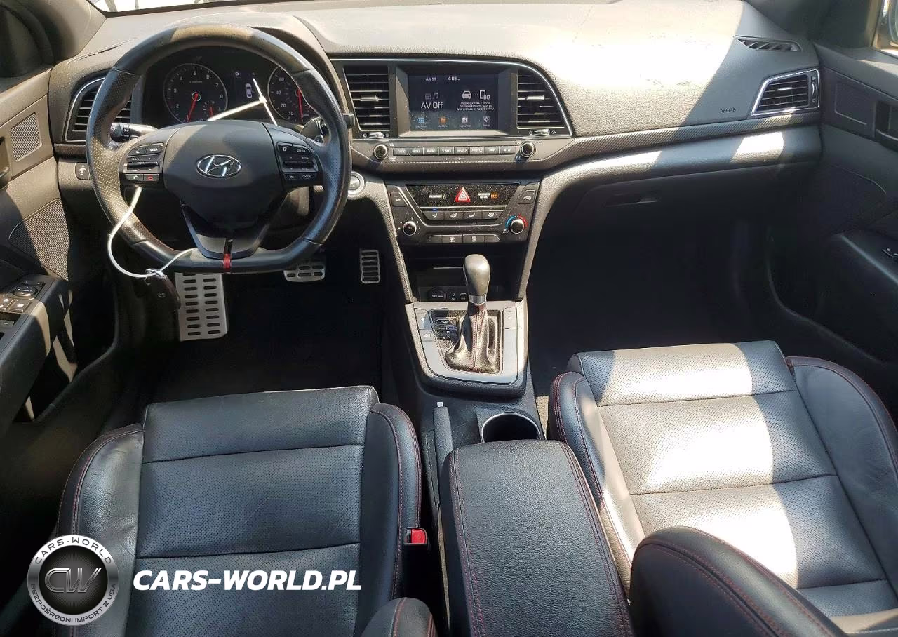 2018 Hyundai Elantra Sport VIN:KMHD04LB0JU613215 - 8