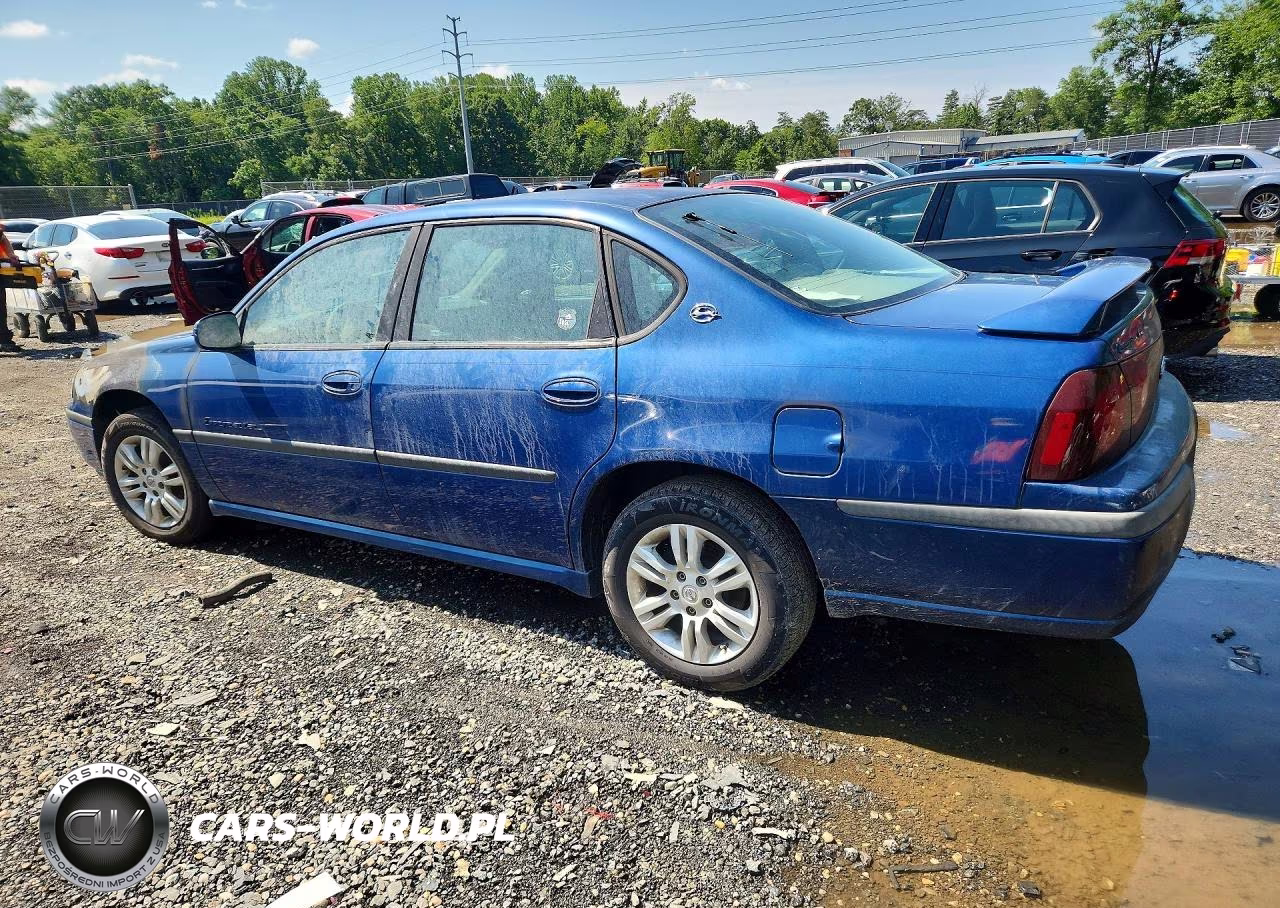 2003 Chevrolet Impala Ls VIN:2G1WH52K339388083 - 2