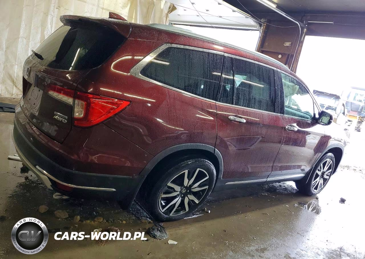 2021 Honda Pilot Touring VIN:5FNYF6H65MB028820 - 3