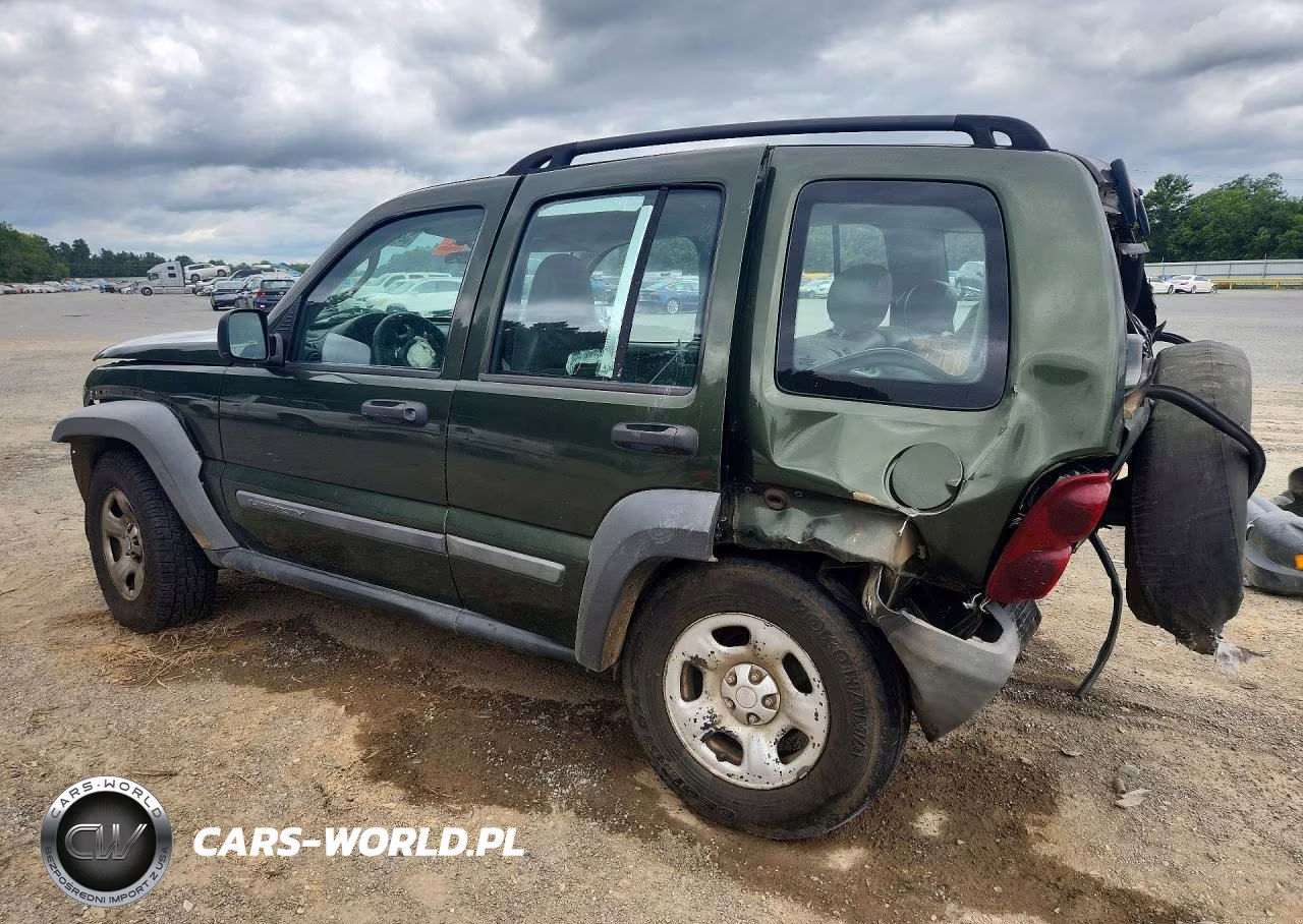 2007 Jeep Liberty Sport VIN:1J4GK48K27W505061 - 2