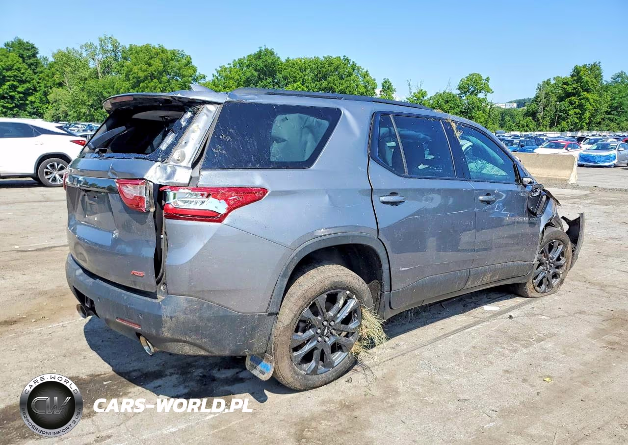 2020 Chevrolet Traverse Rs VIN:1GNERJKW6LJ130373 - 3