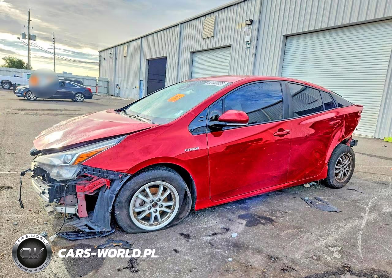 2019 Toyota Prius Le VIN:JTDKARFU5K3100956 - 1