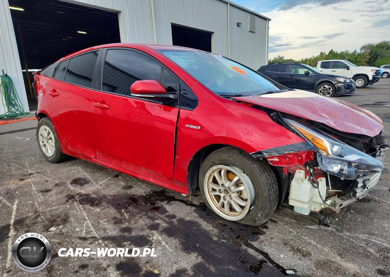 2019 Toyota Prius Le VIN:JTDKARFU5K3100956 - 4