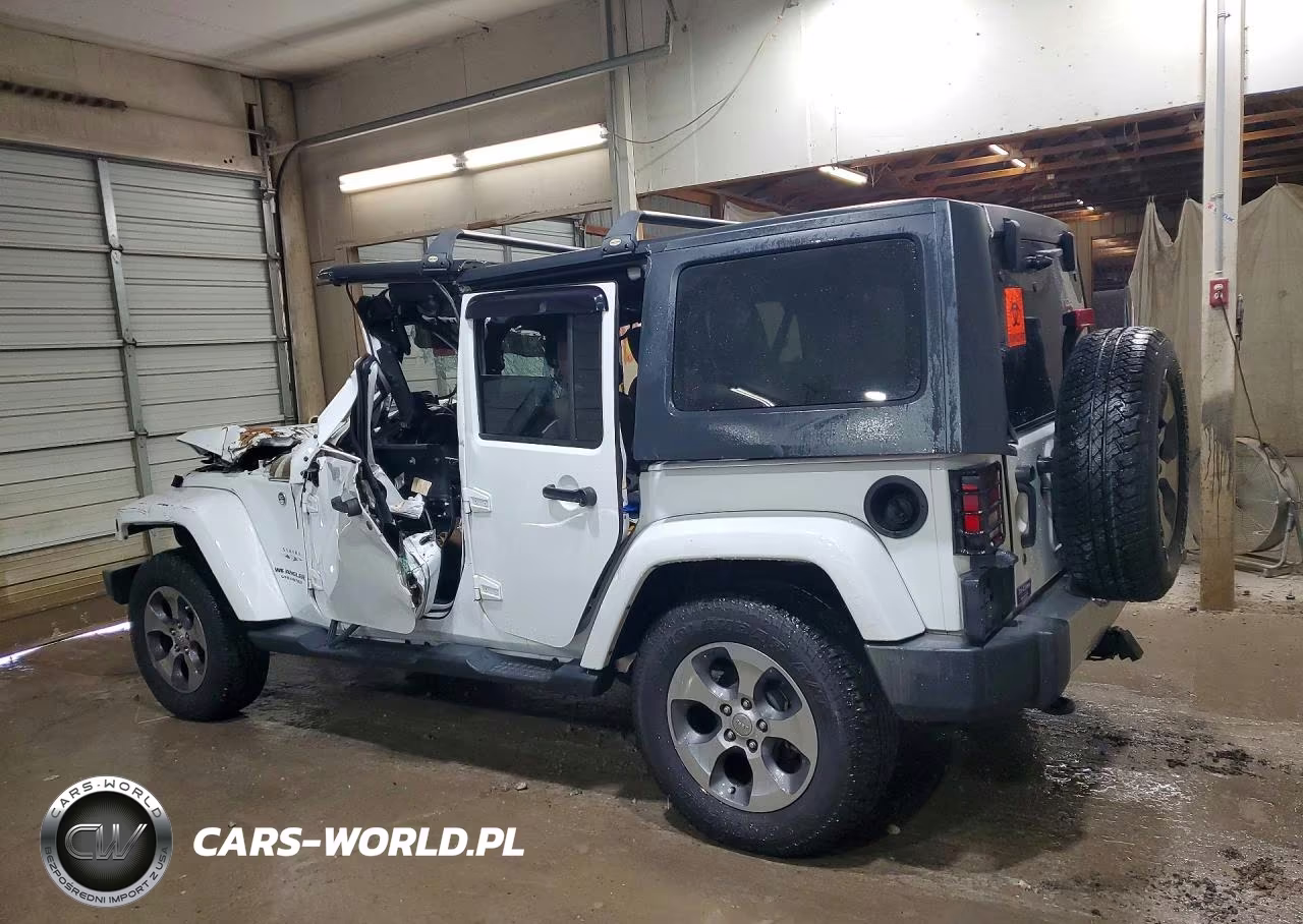 2016 Jeep Wrangler Unlimited Sahara VIN:1C4BJWEGXGL340487 - 2
