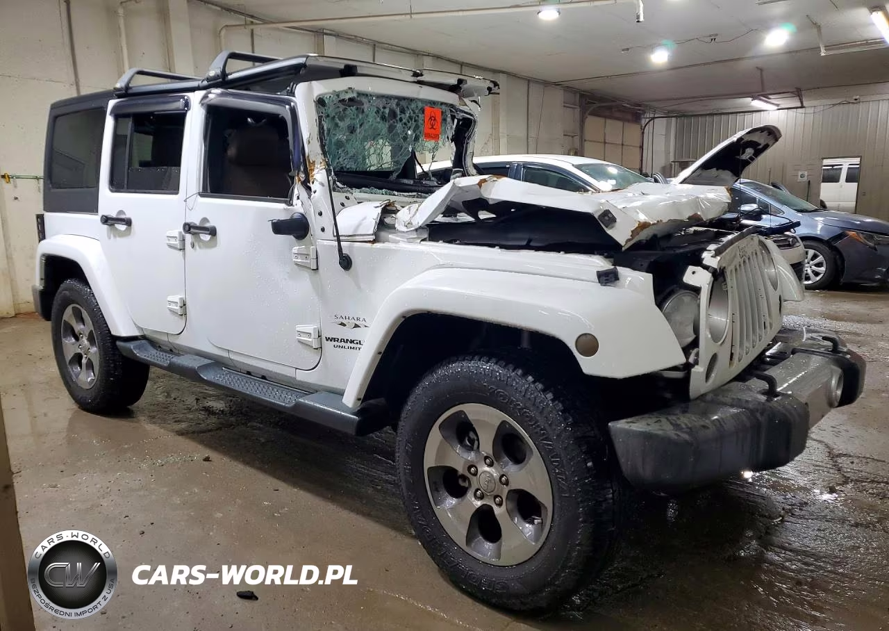 2016 Jeep Wrangler Unlimited Sahara VIN:1C4BJWEGXGL340487 - 4