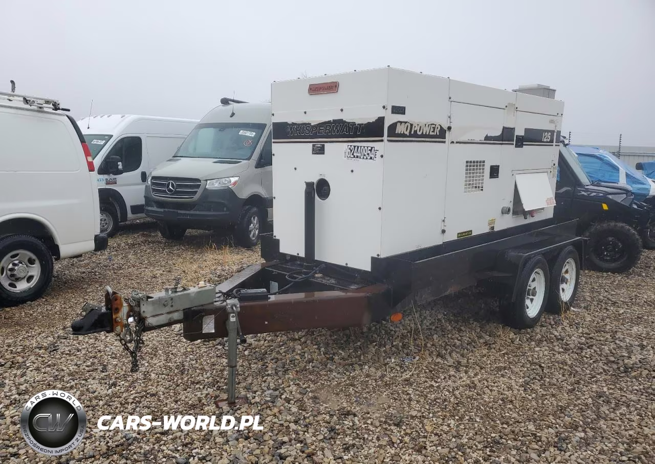 2000 Mq Power Whisperwatt Generator VIN:4YUBJ1528YE001692 - 2