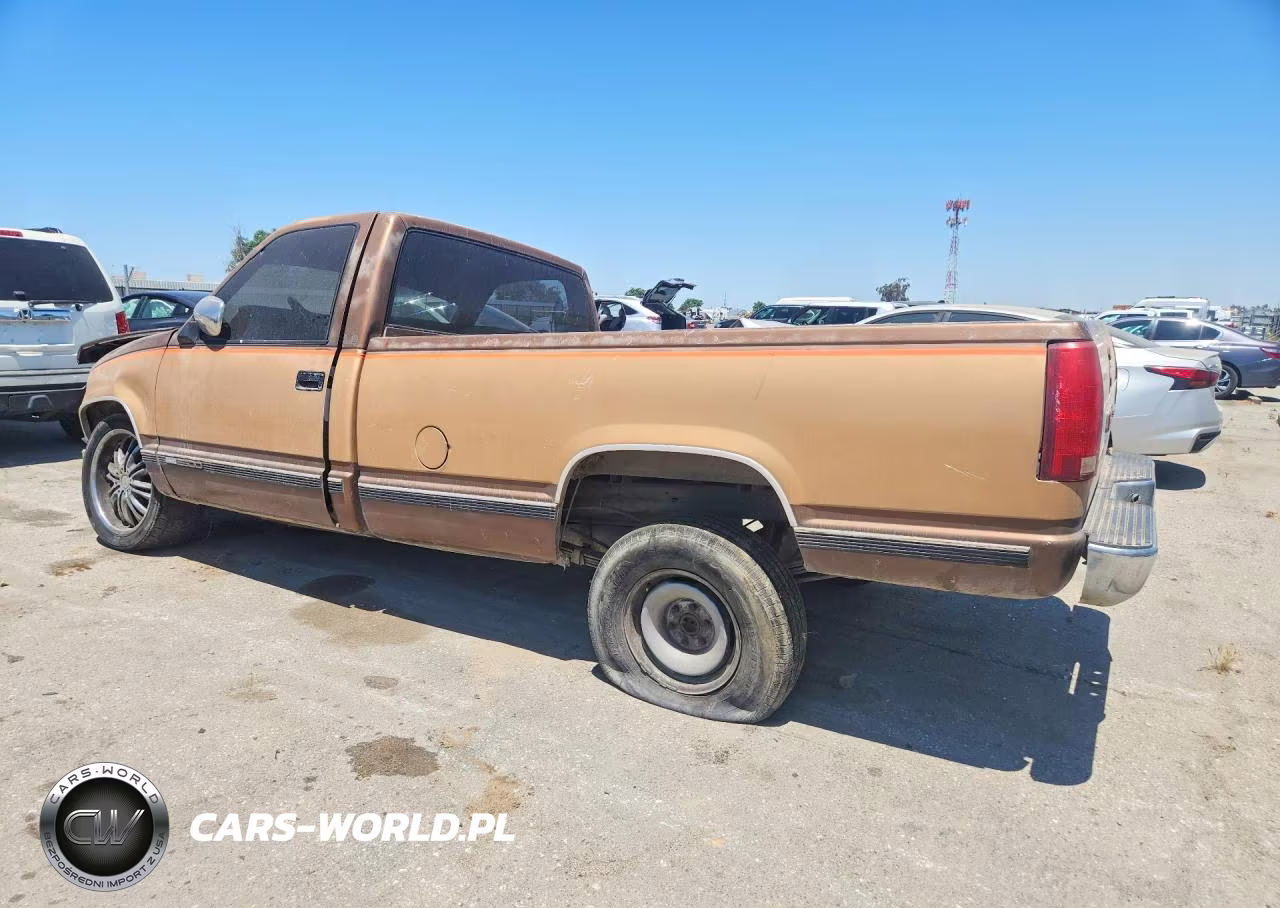 1989 GMC Sierra C2500 VIN:1GTFC24K1KE548166 - 2