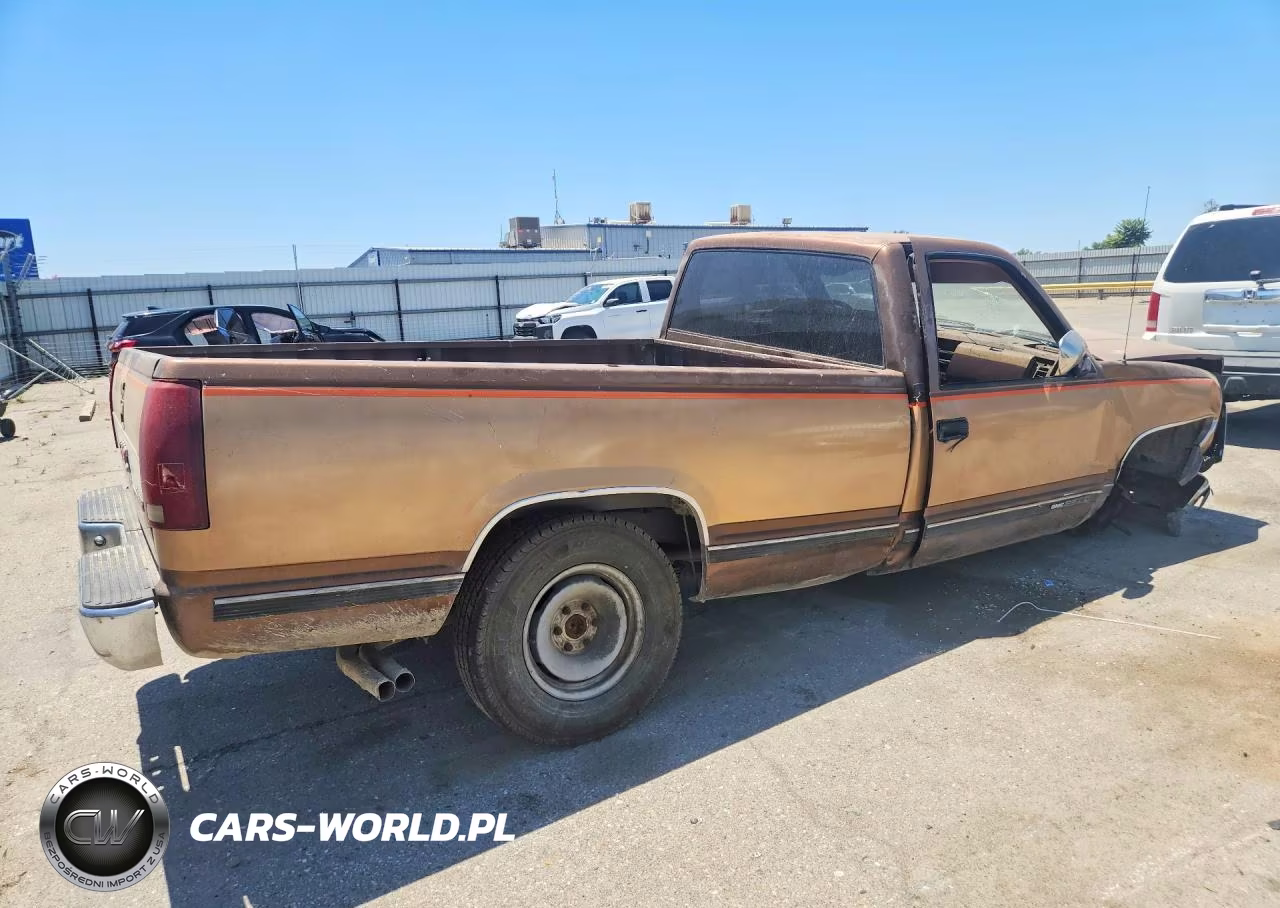 1989 GMC Sierra C2500 VIN:1GTFC24K1KE548166 - 3