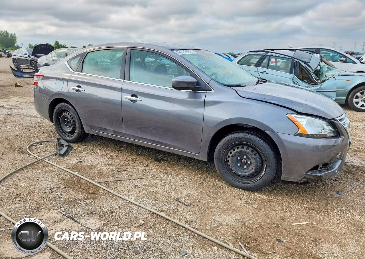 2015 Nissan Sentra Sv VIN:3N1AB7AP9FL661320 - 4