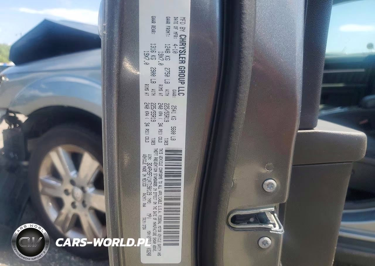 2010 Dodge Journey Sxt VIN:3D4PH5FV1AT190129 - 13