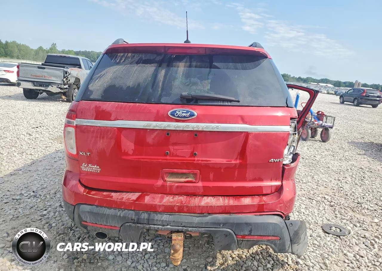 2012 Ford Explorer Xlt VIN:1FMHK8D86CGA24810 - 6