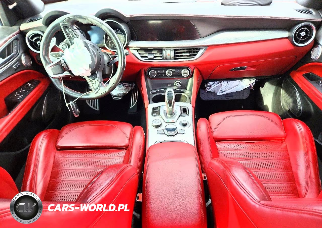 2021 Alfa Romeo Stelvio Ti VIN:ZASPAKBN4M7D09829 - 8