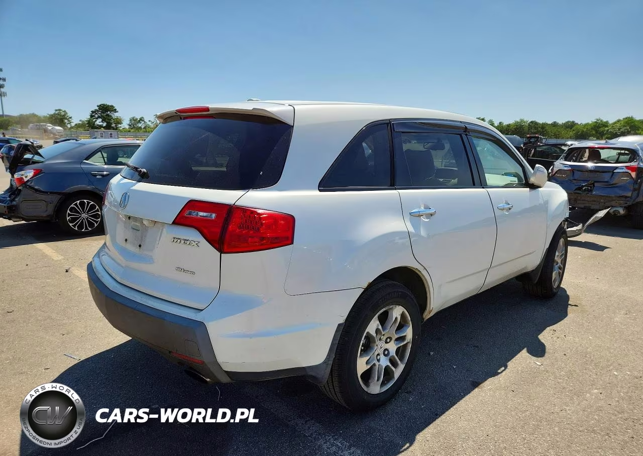 2008 Acura Mdx Technology VIN:2HNYD286X8H551386 - 3