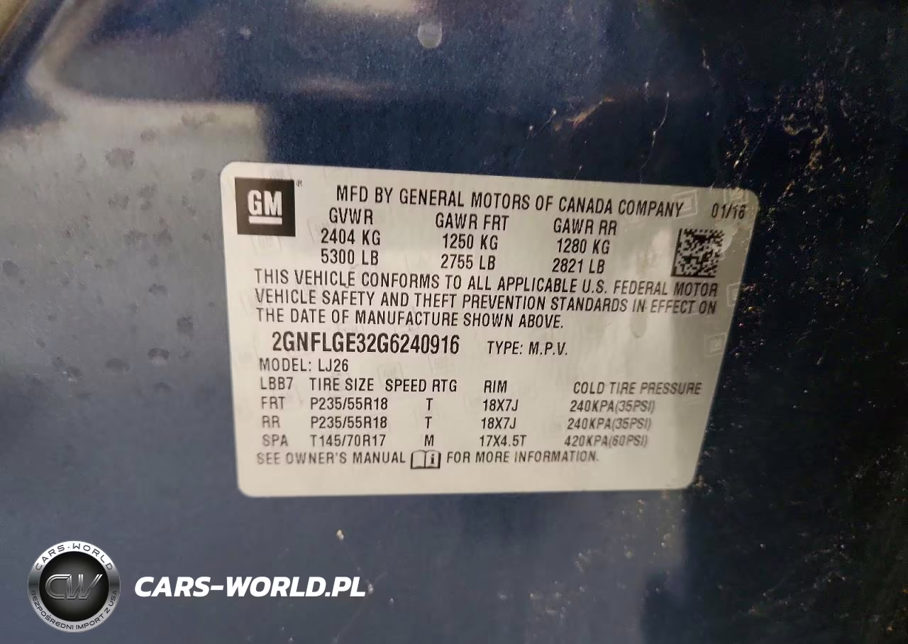 2016 Chevrolet Equinox Ltz VIN:2GNFLGE32G6240916 - 13