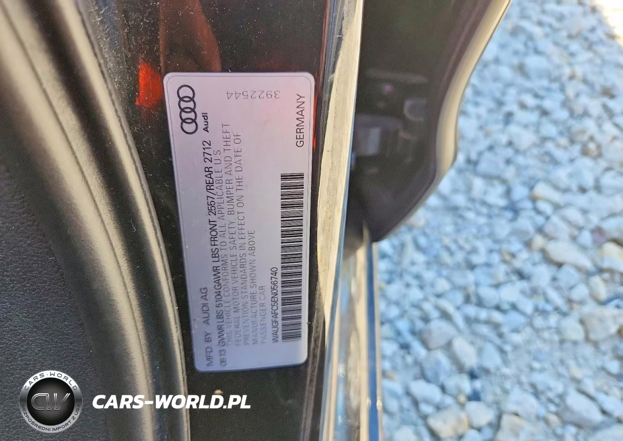 2014 Audi A6 Premium Plus VIN:WAUGFAFC5EN056740 - 12