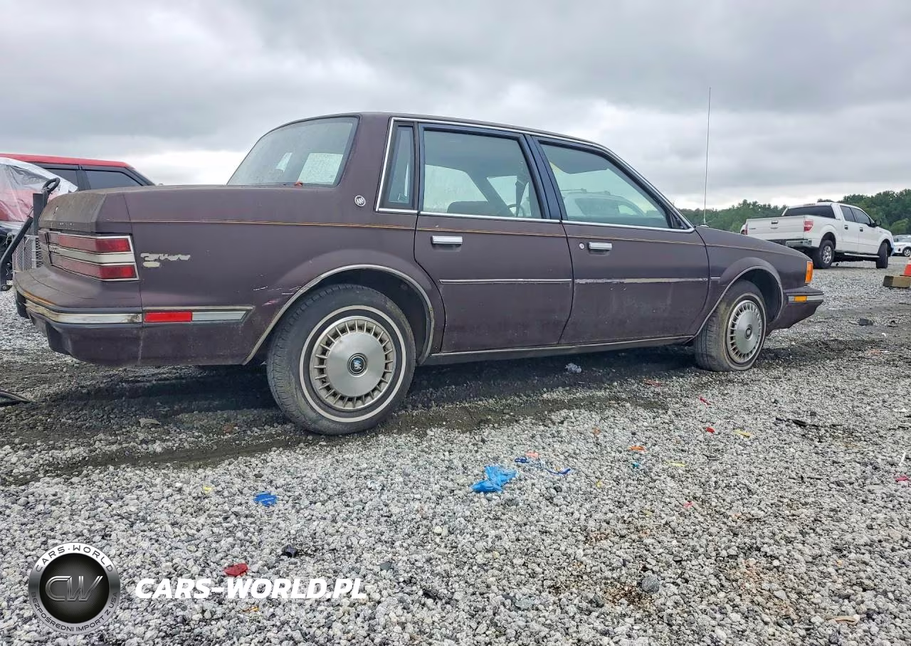 1987 Buick Century Custom VIN:1G4AH51W9HT468537 - 3