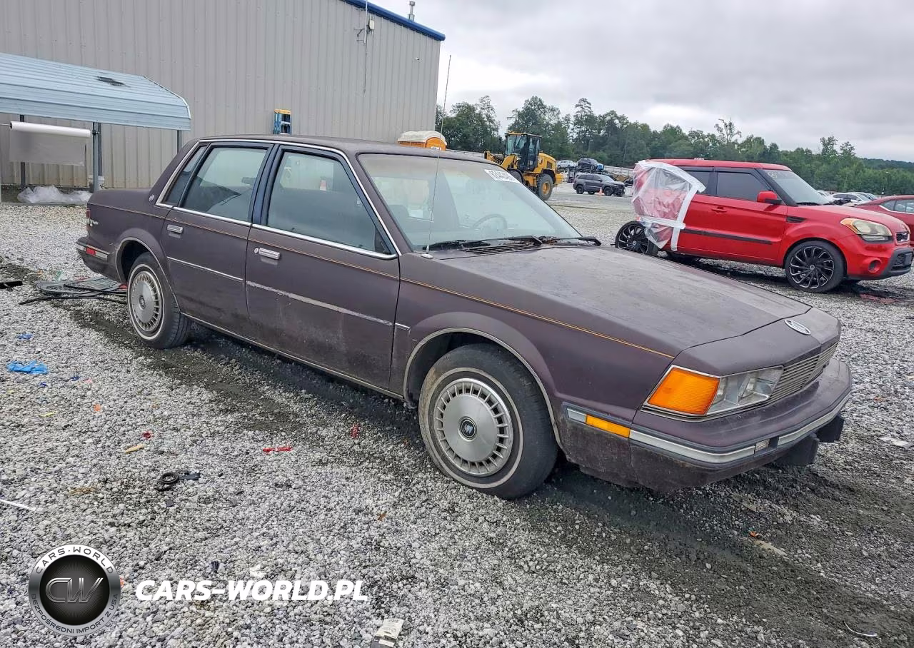 1987 Buick Century Custom VIN:1G4AH51W9HT468537 - 4