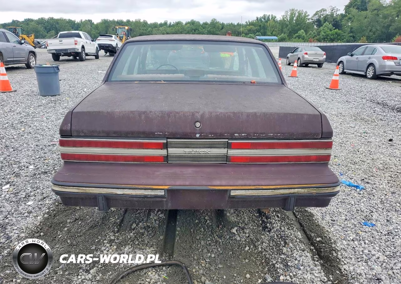 1987 Buick Century Custom VIN:1G4AH51W9HT468537 - 6