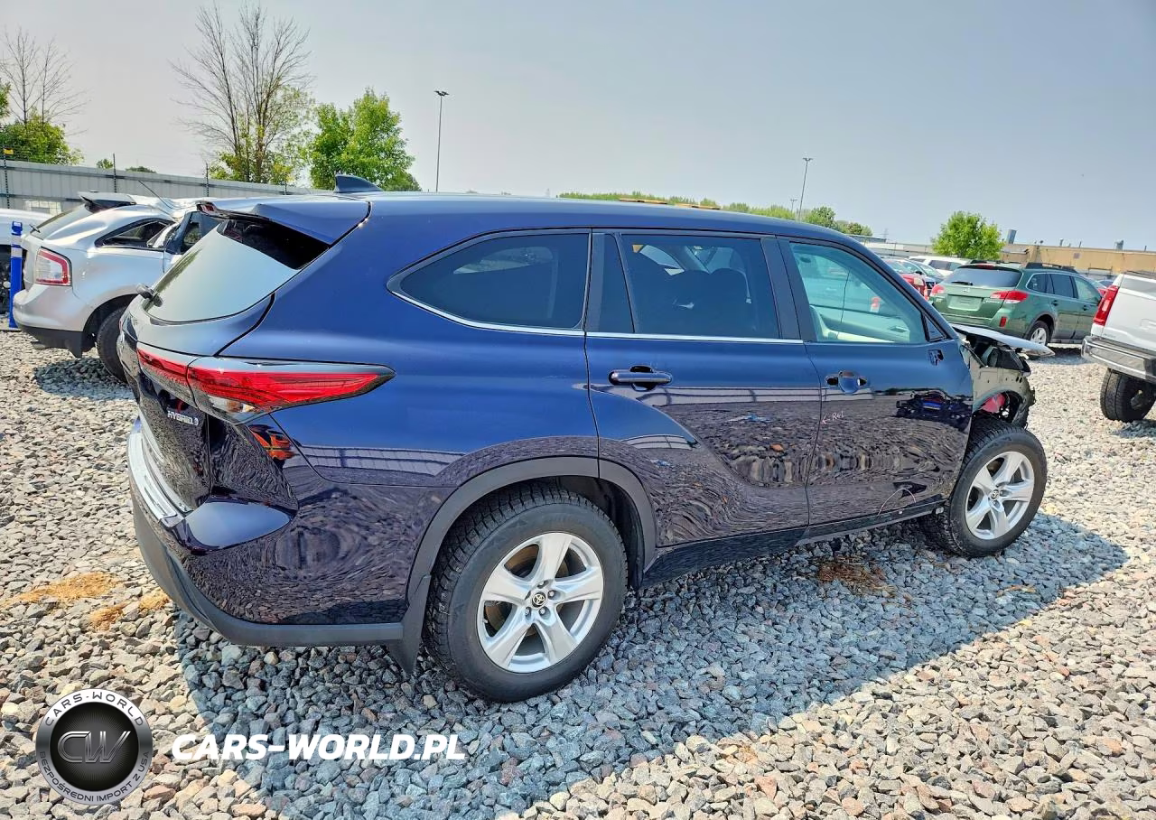 2023 Toyota Highlander Hybrid Le VIN:5TDZARAH1PS518719 - 3