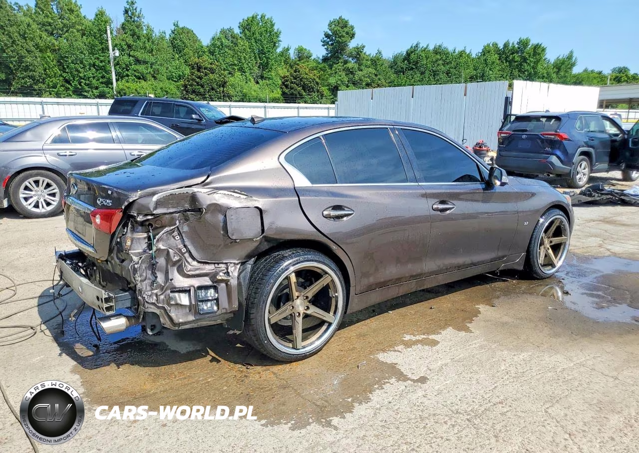 2014 Infiniti Q50 Base VIN:JN1BV7AR5EM686622 - 3