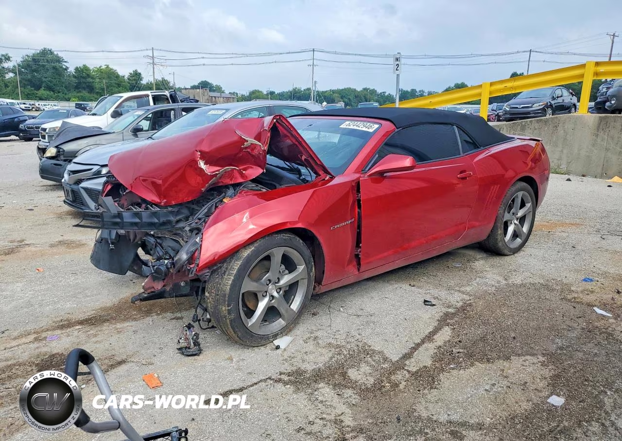 2013 Chevrolet Camaro Lt VIN:2G1FC3D33D9193871 - 1