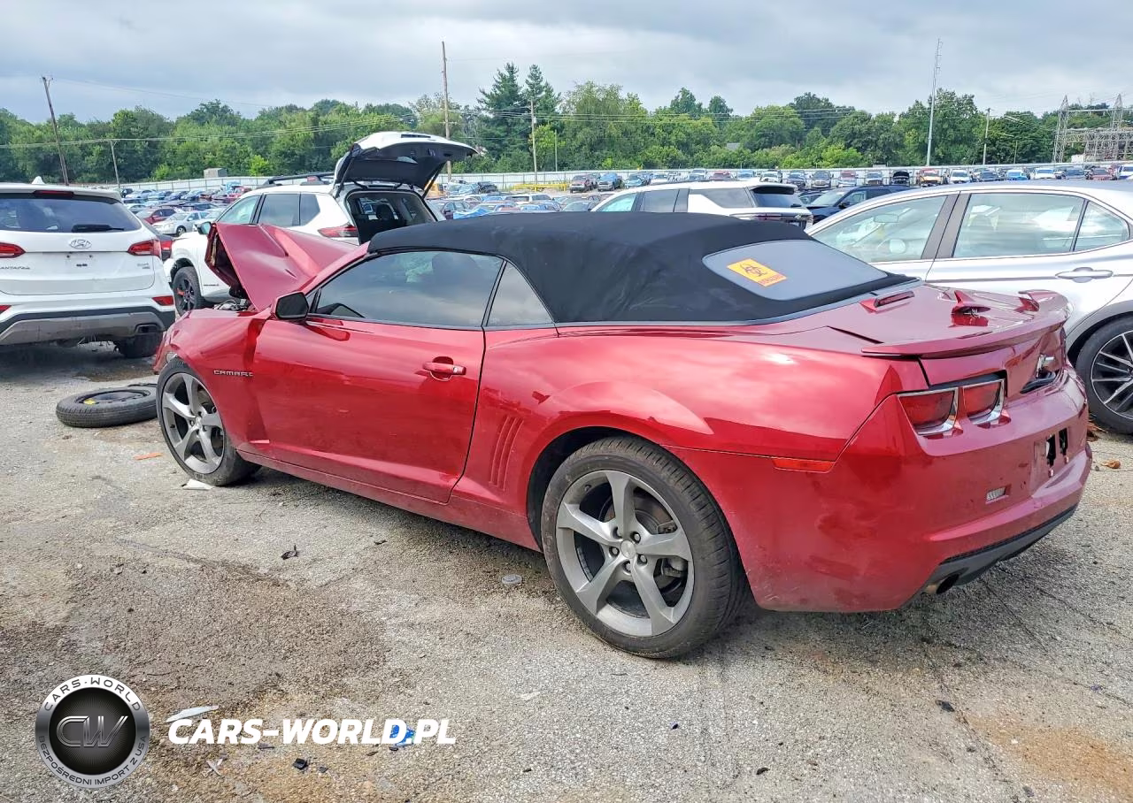 2013 Chevrolet Camaro Lt VIN:2G1FC3D33D9193871 - 2