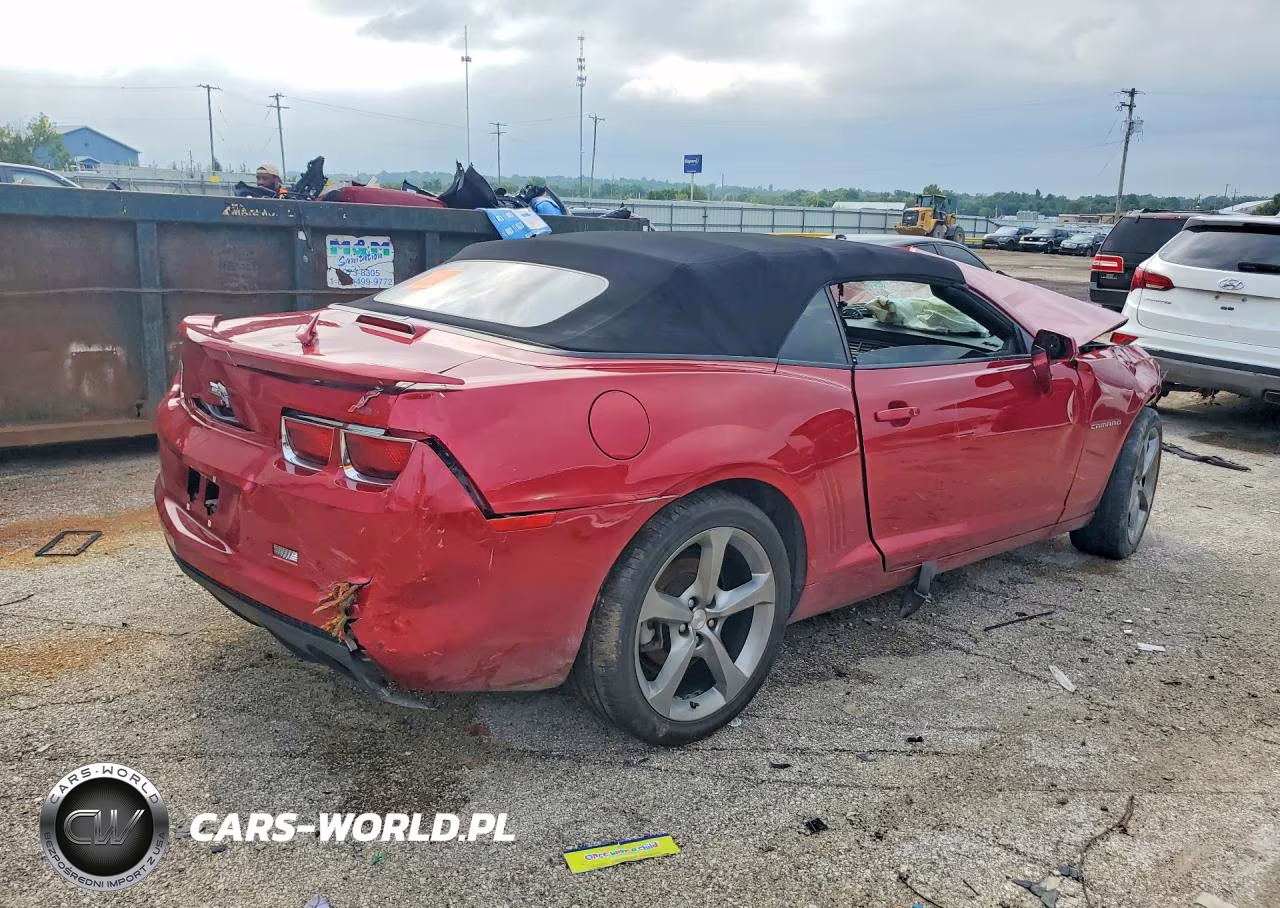 2013 Chevrolet Camaro Lt VIN:2G1FC3D33D9193871 - 3