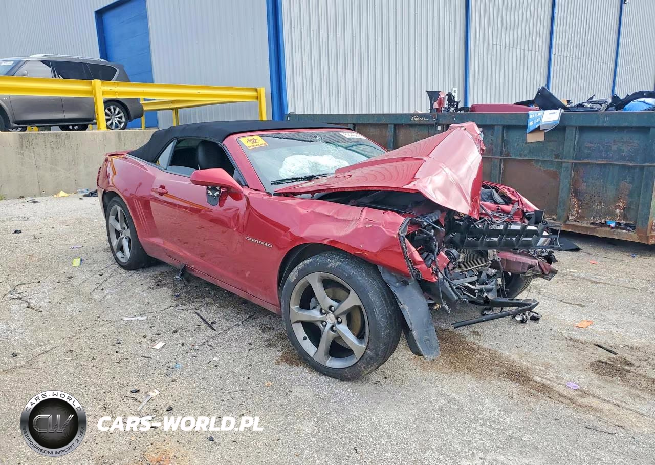 2013 Chevrolet Camaro Lt VIN:2G1FC3D33D9193871 - 4