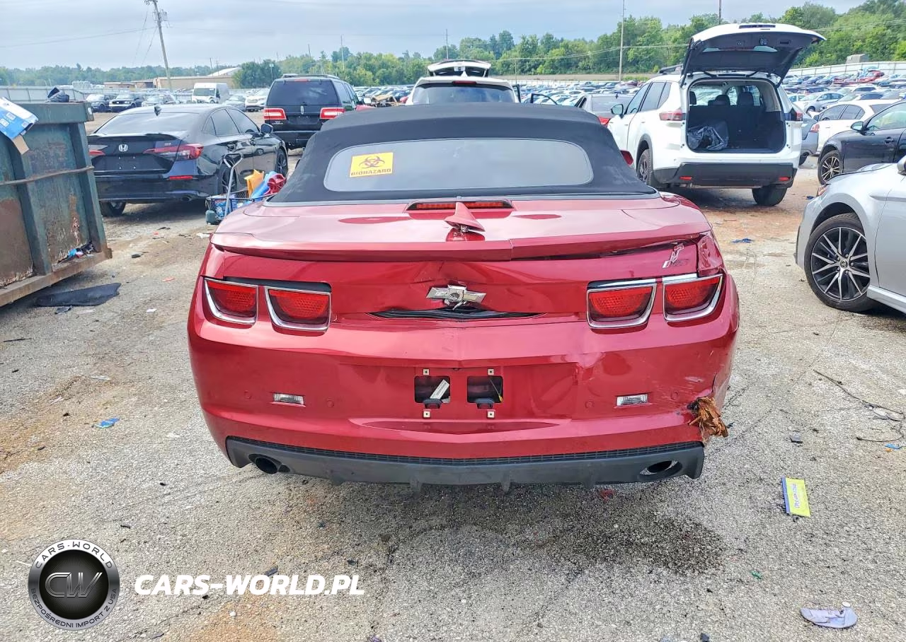 2013 Chevrolet Camaro Lt VIN:2G1FC3D33D9193871 - 6