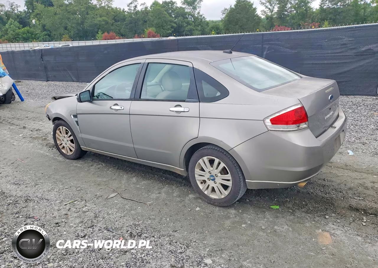 2008 Ford Focus Se VIN:1FAHP35N28W163817 - 2