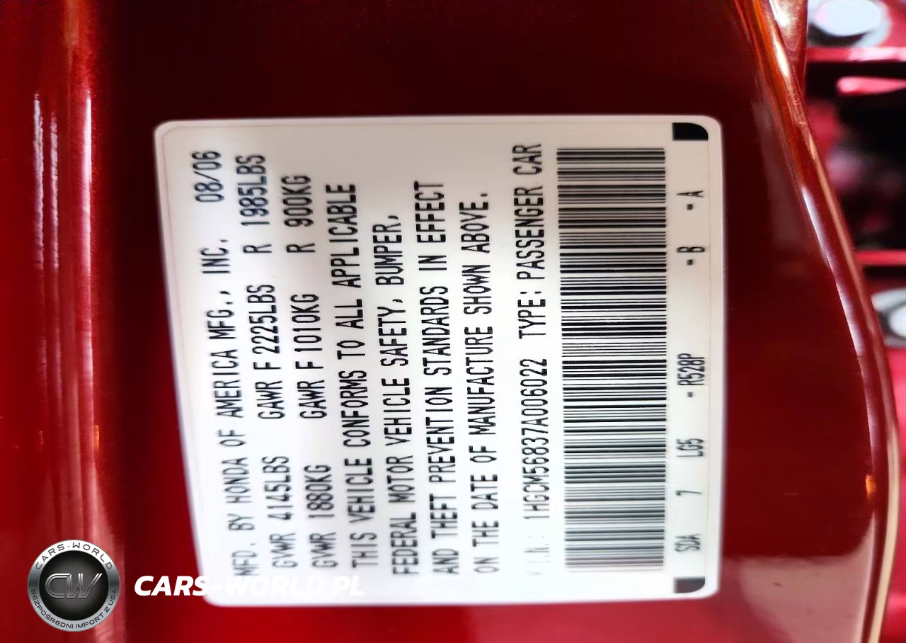 2007 Honda Accord Ex VIN:1HGCM56837A006022 - 12