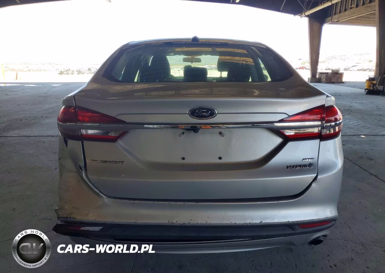 2017 Ford Fusion Se Hybrid VIN:3FA6P0LU4HR266286 - 6