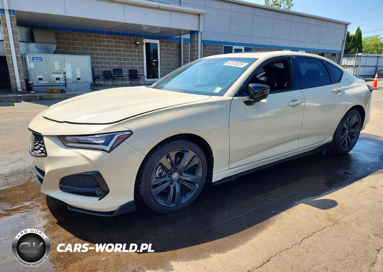 2021 Acura Tlx Tech A VIN:19UUB6F58MA009337 - 1