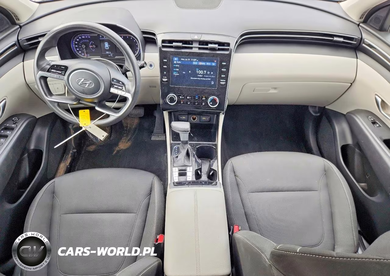 2022 Hyundai Tucson Sel VIN:KM8JBCAEXNU018589 - 8