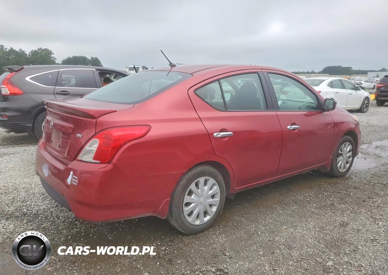 2017 Nissan Versa 1.6 Sv VIN:3N1CN7AP4HL896887 - 3