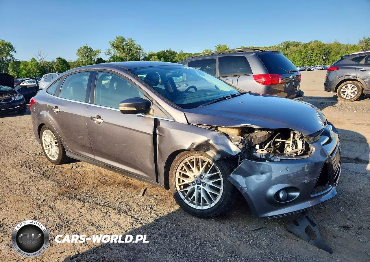 2014 Ford Focus Titanium VIN:1FADP3J2XEL462916 - 4