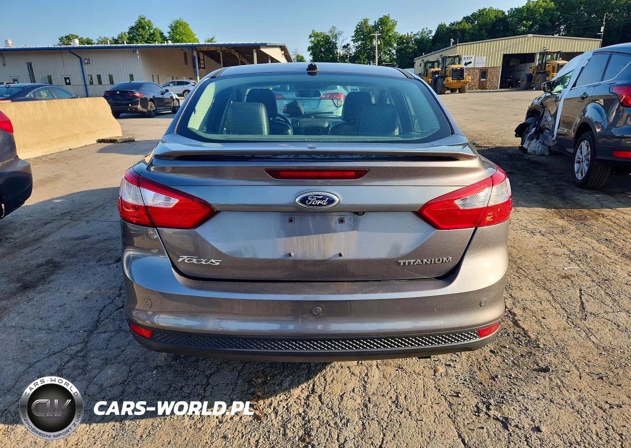 2014 Ford Focus Titanium VIN:1FADP3J2XEL462916 - 6