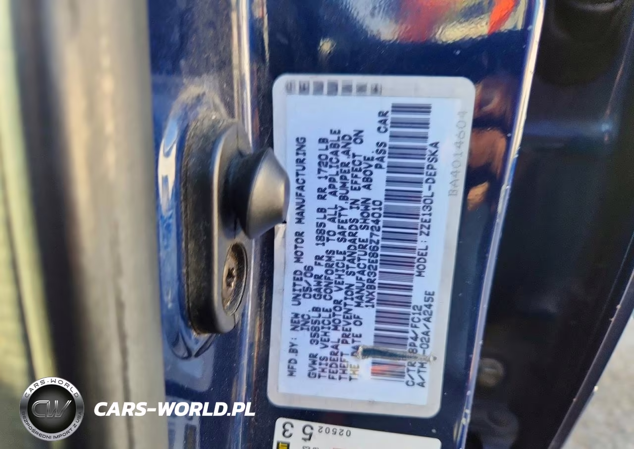 2006 Toyota Corolla S VIN:1NXBR32E86Z724010 - 13
