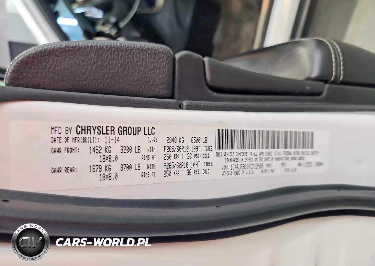 2015 Jeep Grand Cherokee Limited VIN:1C4RJFBG1FC712509 - 13
