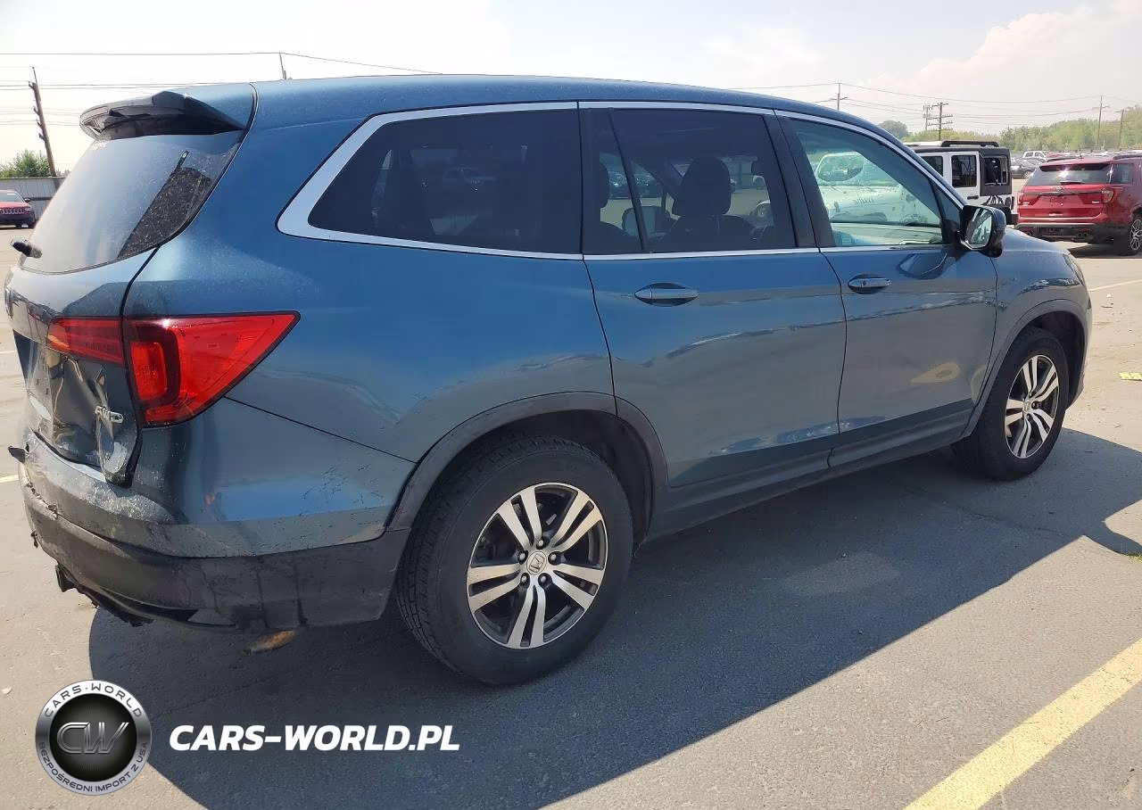2016 Honda Pilot Exl VIN:5FNYF6H88GB039249 - 3