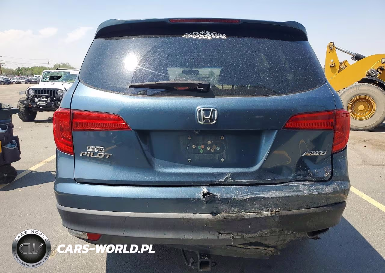 2016 Honda Pilot Exl VIN:5FNYF6H88GB039249 - 6