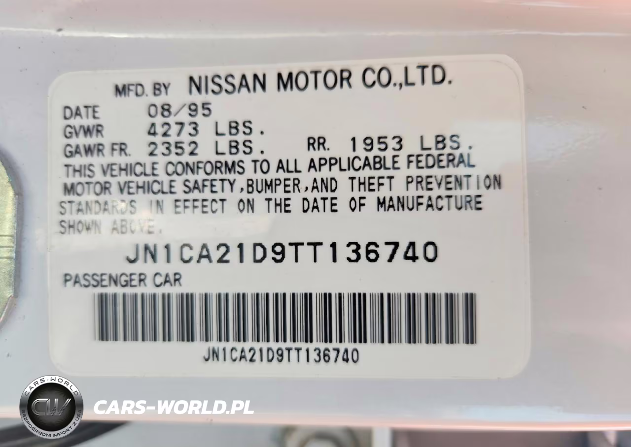 1996 Nissan Maxima Gxe VIN:JN1CA21D9TT136740 - 12