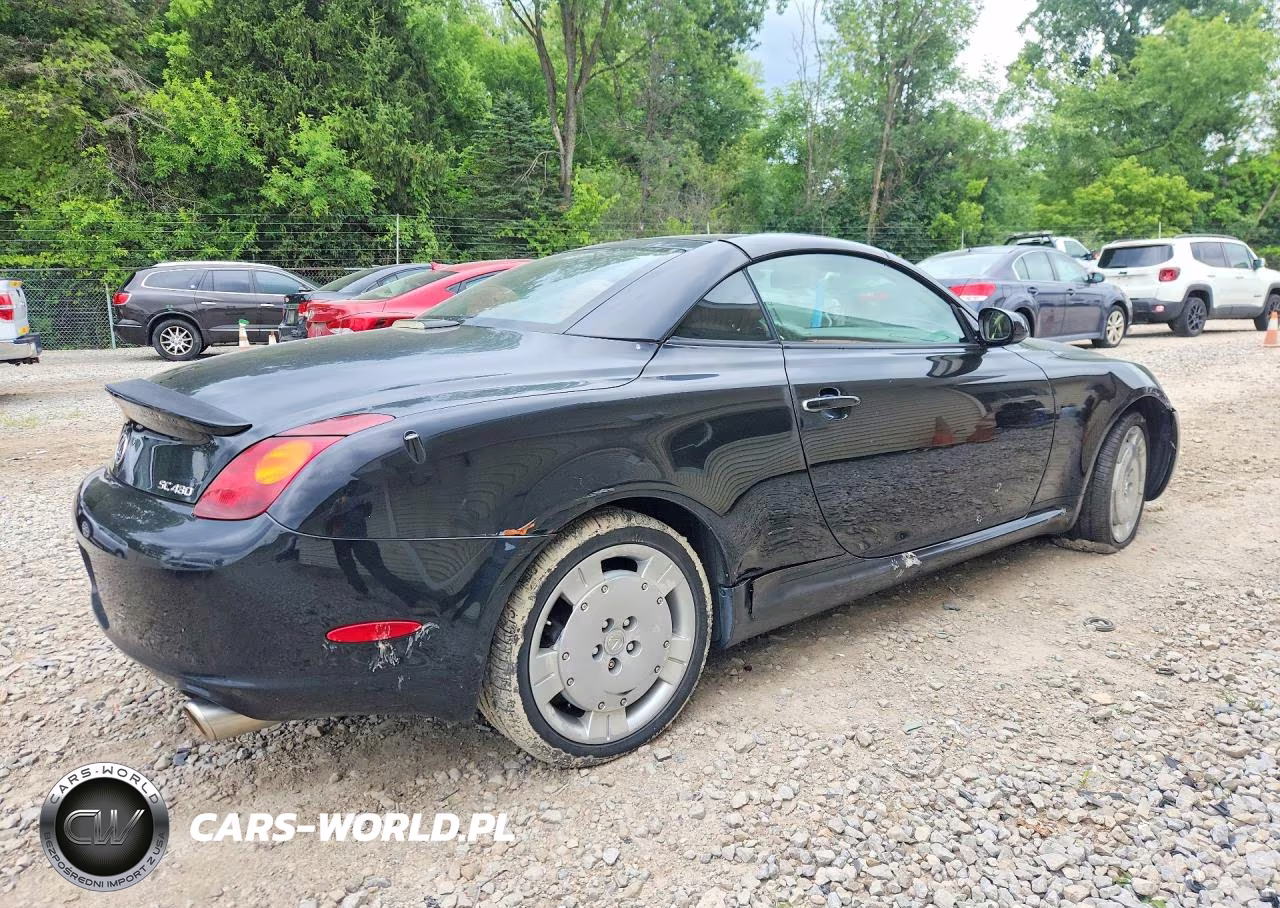 2002 Lexus Sc 430 VIN:JTHFN48Y020003267 - 3