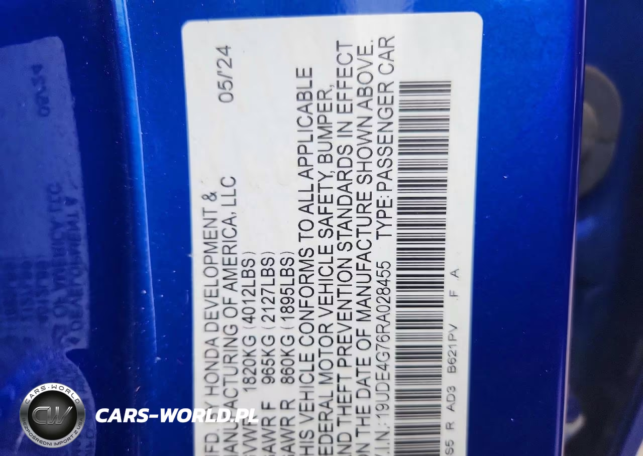 2024 Acura Integra A-Spec Tech VIN:19UDE4G76RA028455 - 13