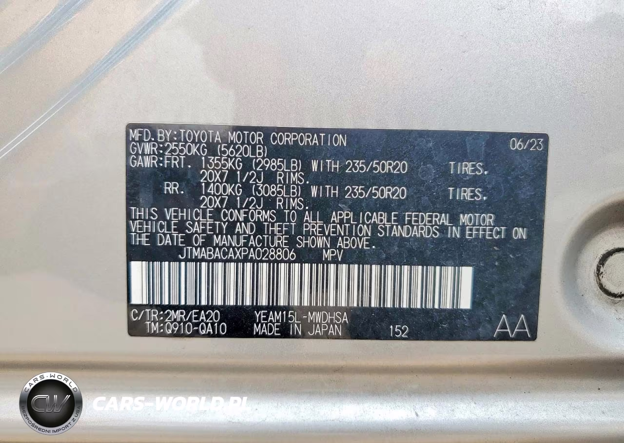 2023 Toyota Bz4X Limited VIN:JTMABACAXPA028806 - 13