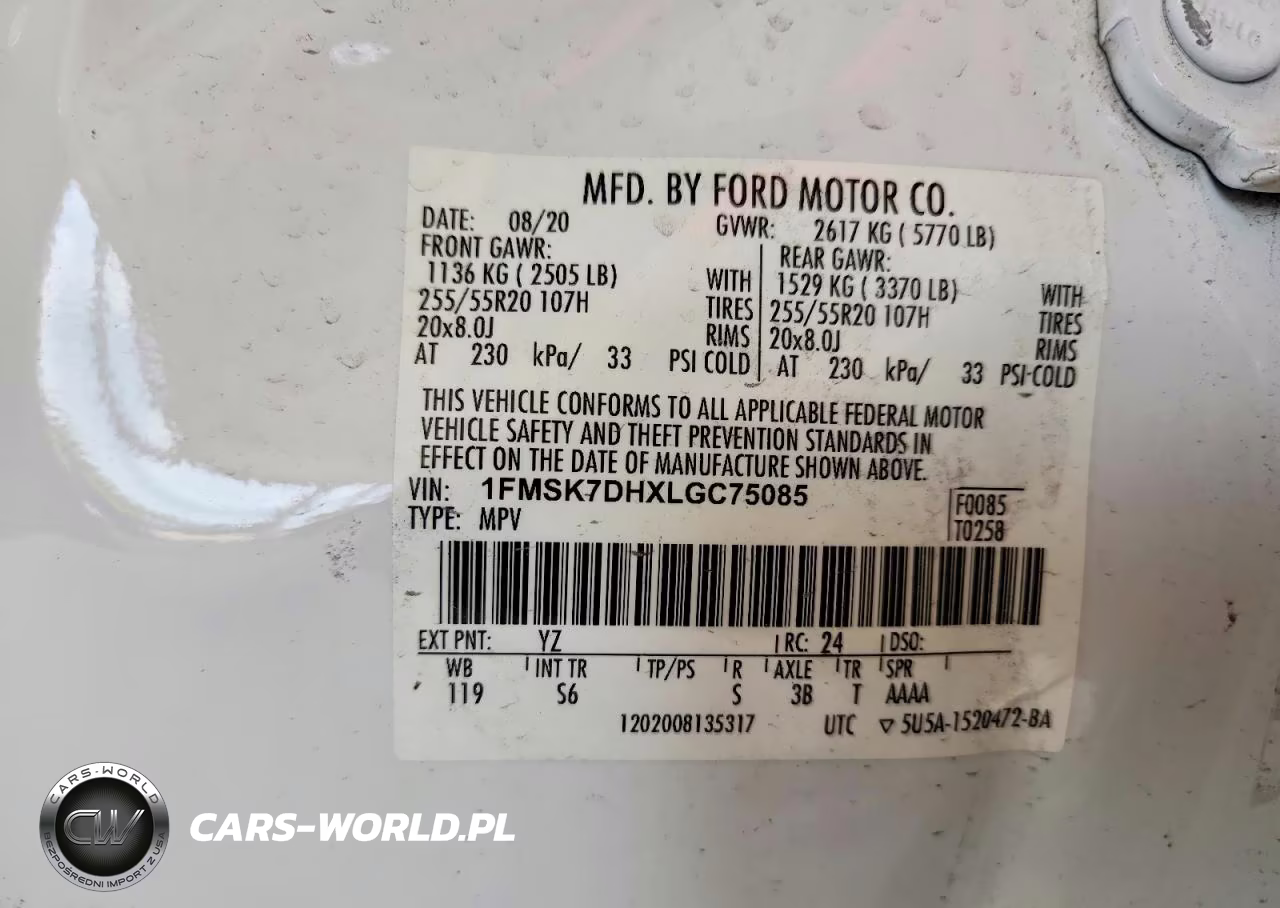 2020 Ford Explorer Xlt VIN:1FMSK7DHXLGC75085 - 13