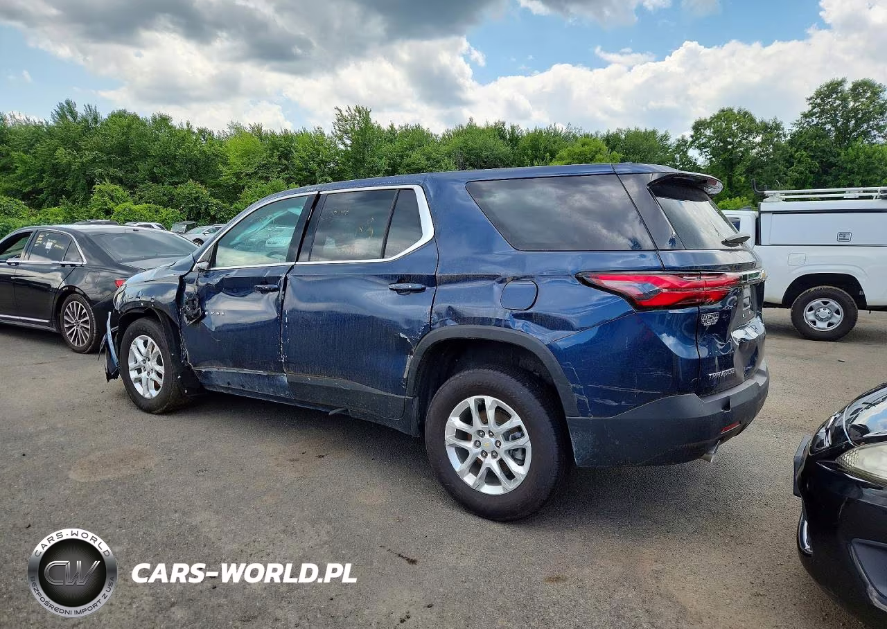 2023 Chevrolet Traverse Ls VIN:1GNERFKW7PJ229612 - 2