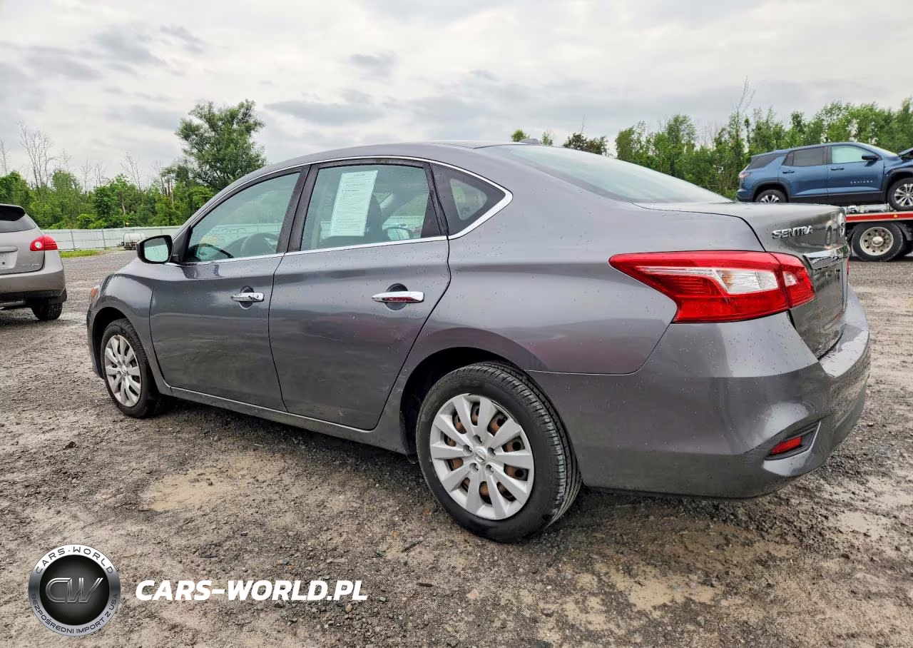 2017 Nissan Sentra Sv VIN:3N1AB7AP5HL637518 - 2