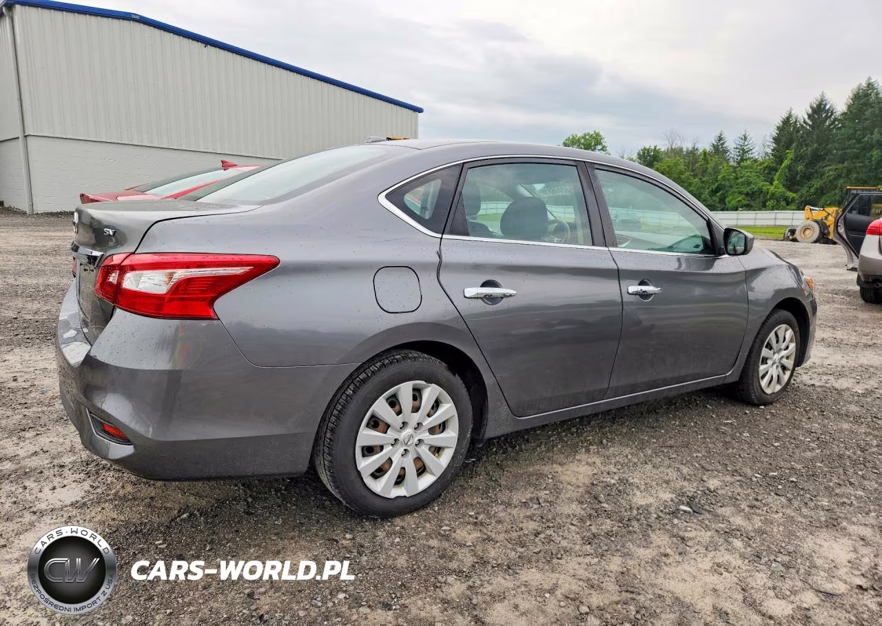 2017 Nissan Sentra Sv VIN:3N1AB7AP5HL637518 - 3