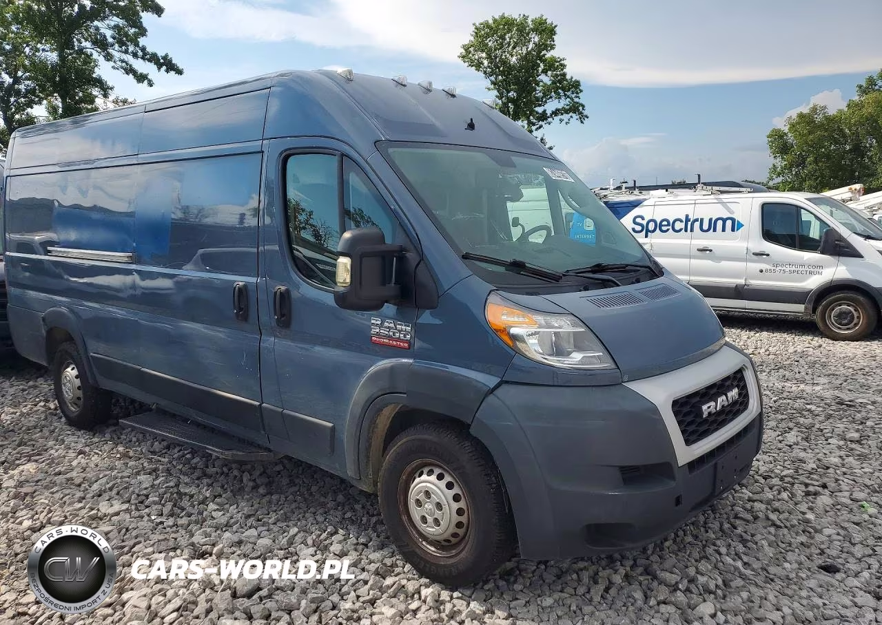 2021 Ram Promaster 3500 Delivery Van VIN:3C6FRVJG9ME503667 - 4